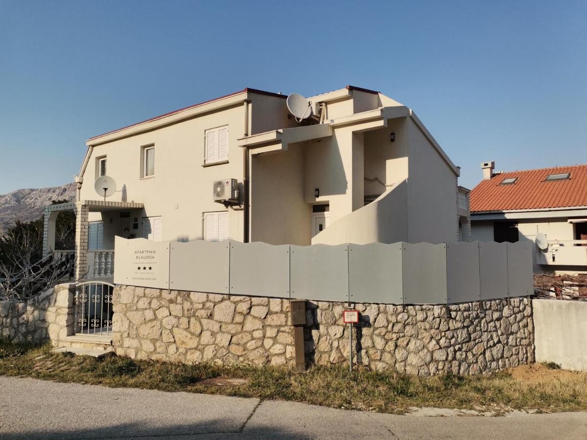 Apartman Klaudija Baška Exteriör bild